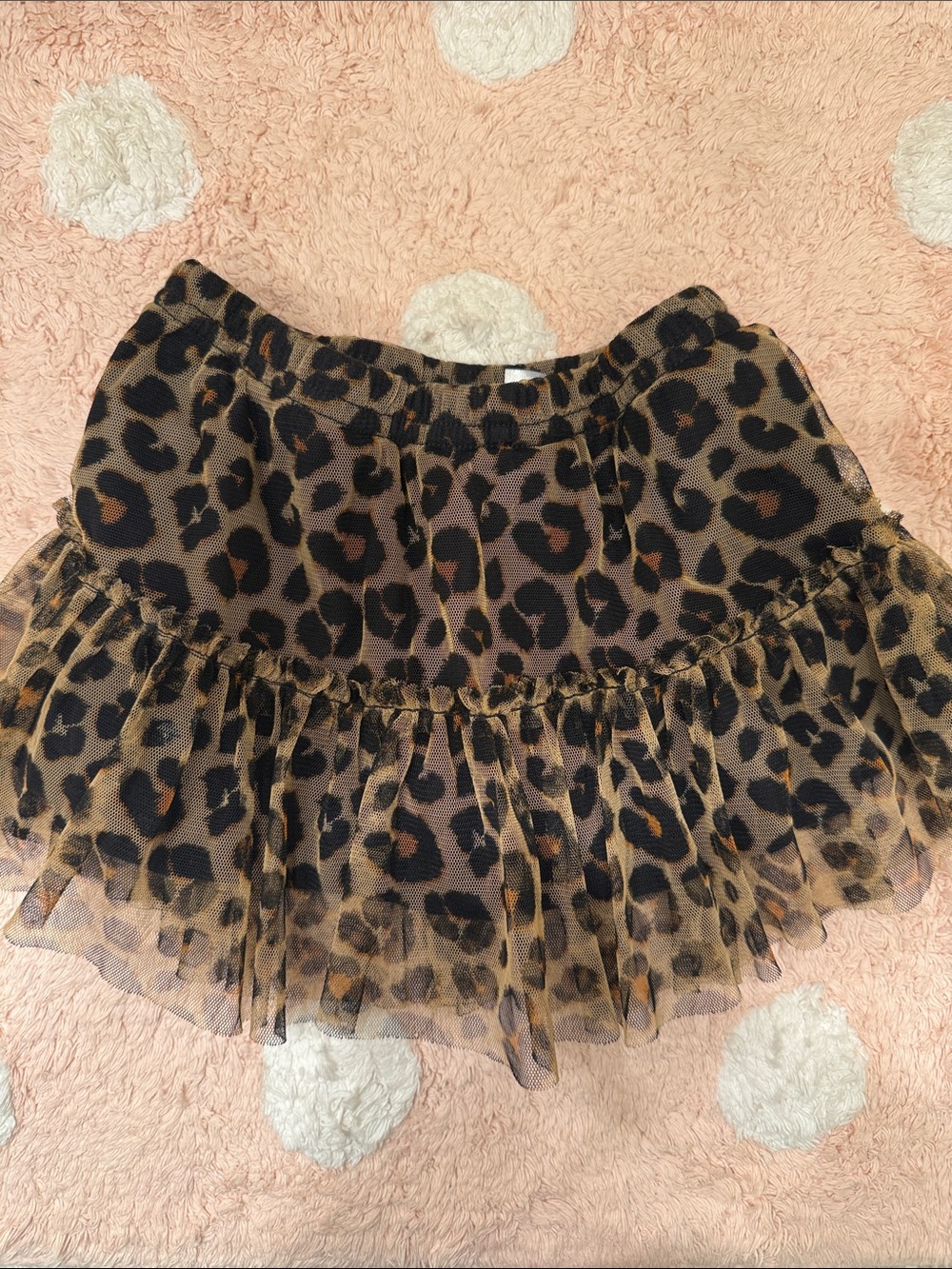 Leopard Print tulle skirt  2t Bundle to save!